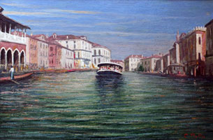 Carlo Mattei. Venezia. 50 x 90